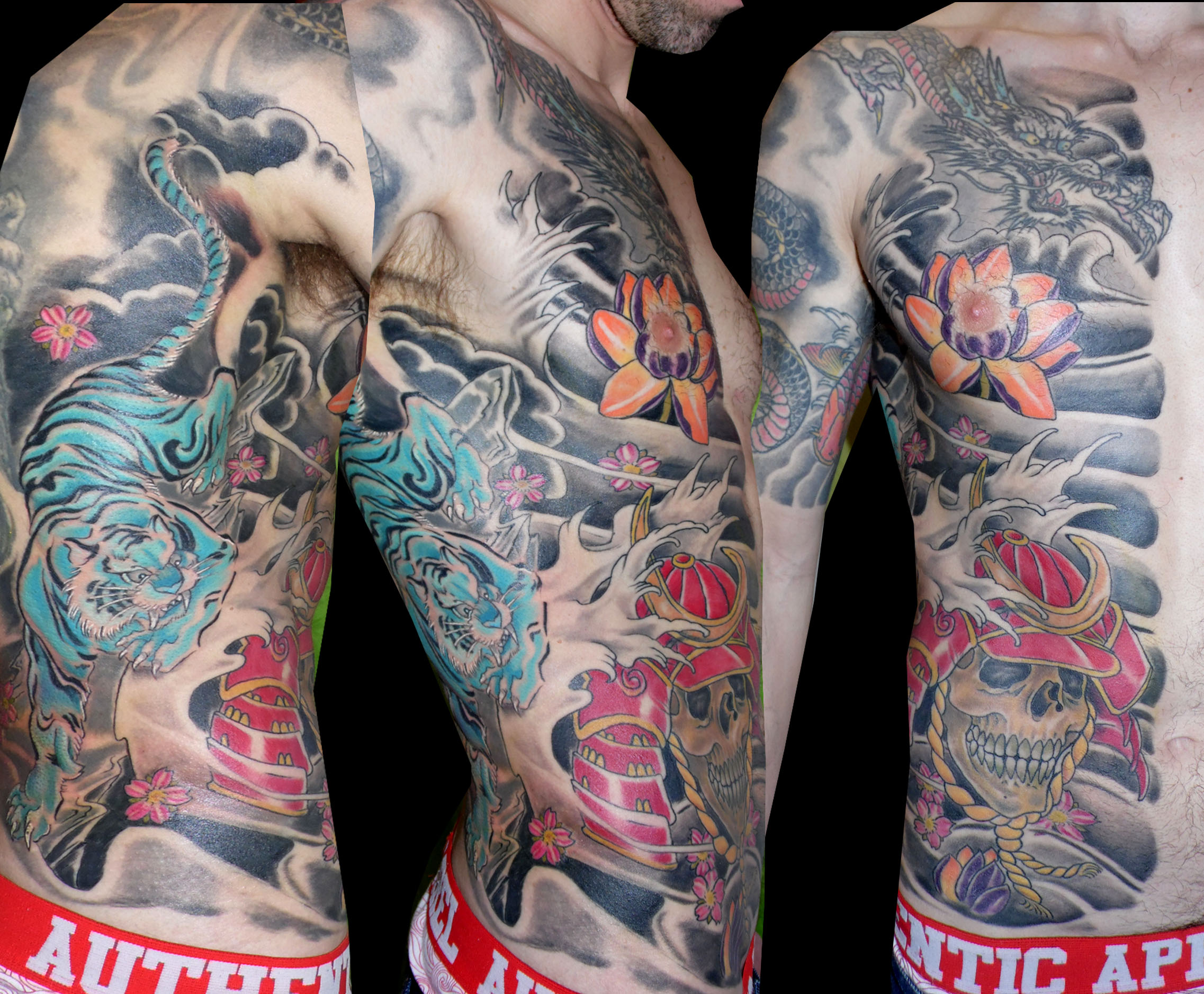tattoo japan, tattoo samurai, tattoos huesca, tattoos jaca, 13depicas tattoo,tattoo japones, tatuajes huesca. tigre tattoo, tatuaje tigre, lotto, tattoo torso.